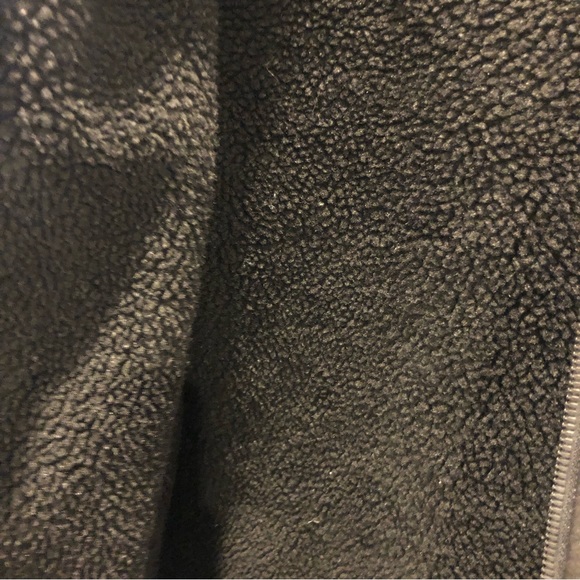 Tommy Hilfiger Hooded Black Sherpa Jacket L - Picture 9 of 13